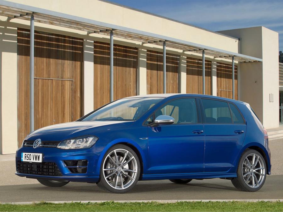  Volkswagen Golf R 5-Door 2014 года  (UK) (фото 4 из 16)